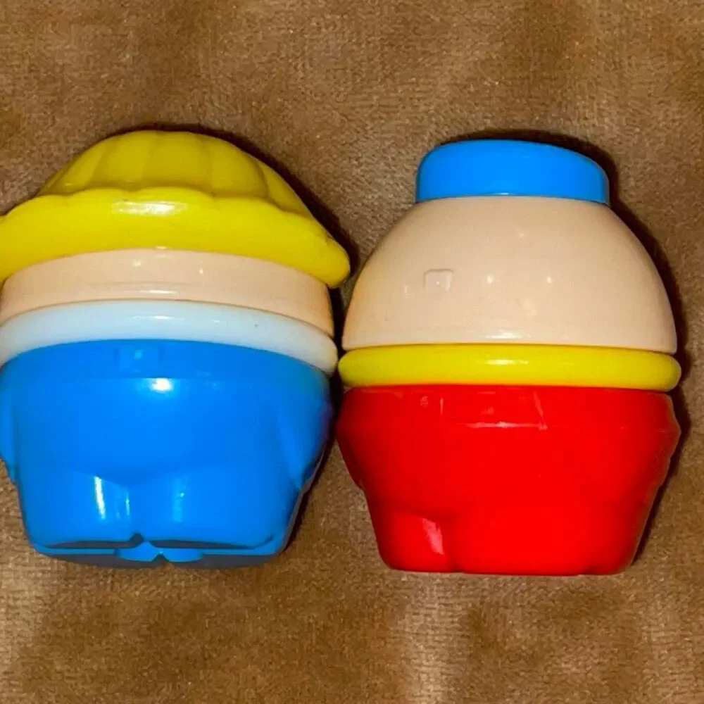 Vintage Little Tikes Toddle Tots Figures Lot of 2 – Blonde Girl & Bus Driver